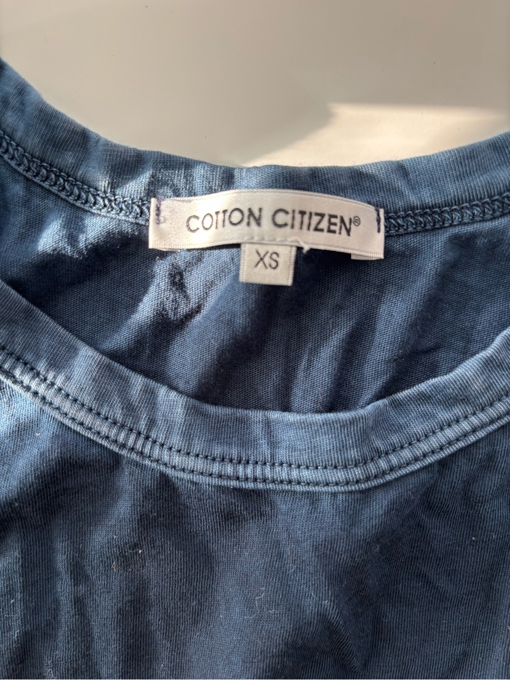 Cotton Citizen Blue Tank Top XS - Picture 3 of 5